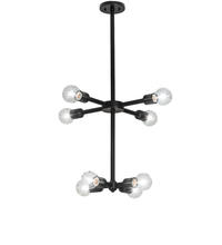 2nd Avenue Designs Blue 243083 - 20" Wide Pronograde Jack 8 Light Chandelier