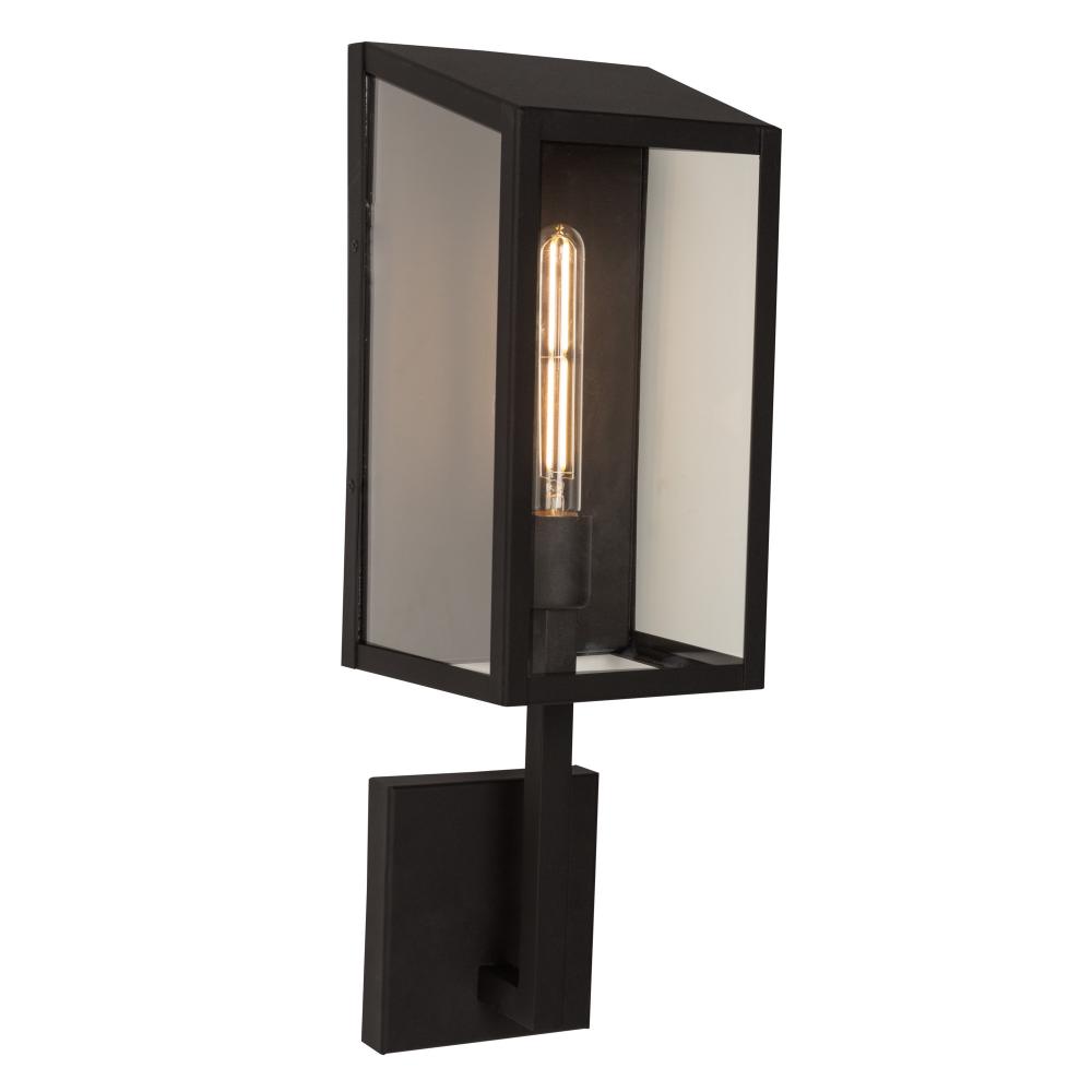 Sonesta Collection 1-Light Exterior Wall Light, Black