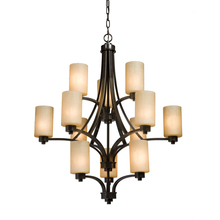 Artcraft AC1312OB - Parkdale 12-Light Chandelier