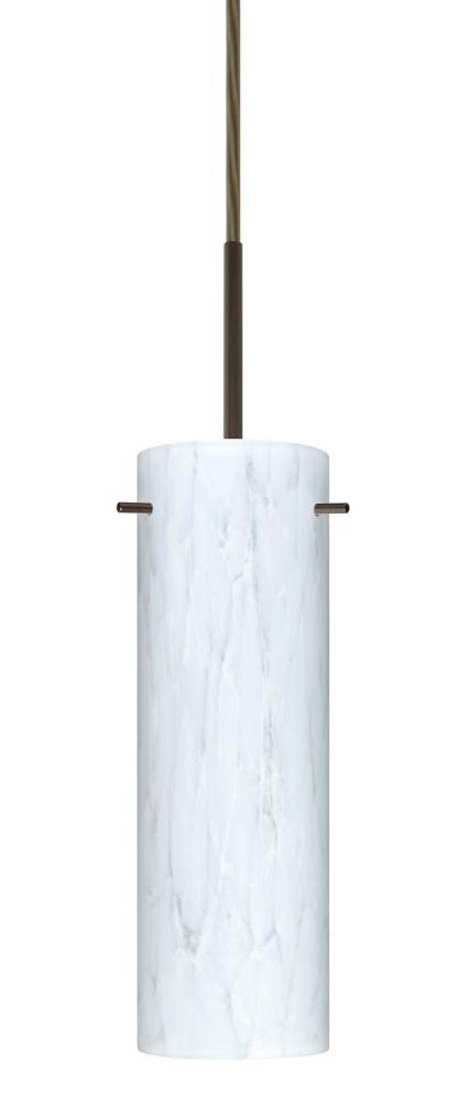 Besa Copa LED Pendant Carrera Bronze 1x9W LED, 15Ft. Cord