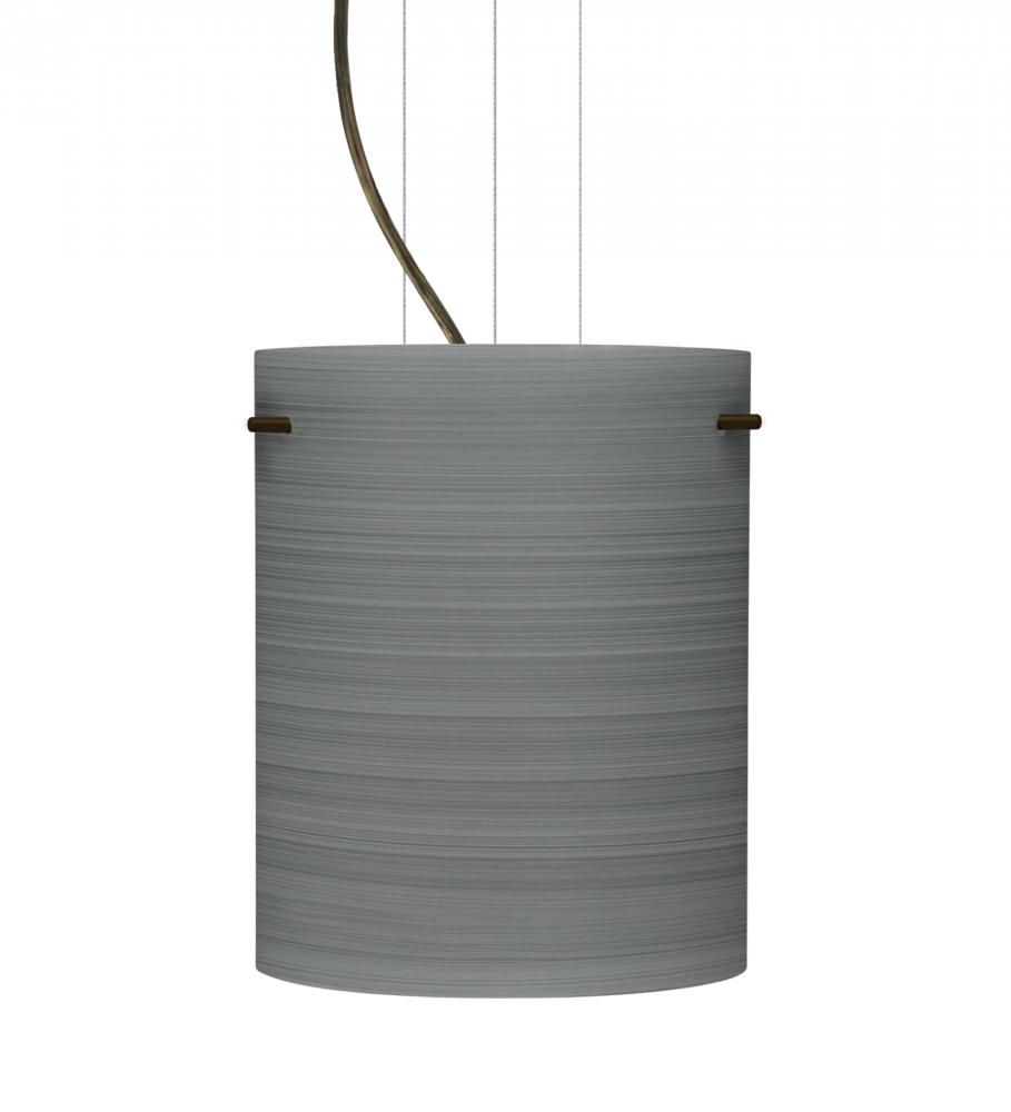 Besa Tamburo 8 Pendant Titan Bronze 1x11W LED