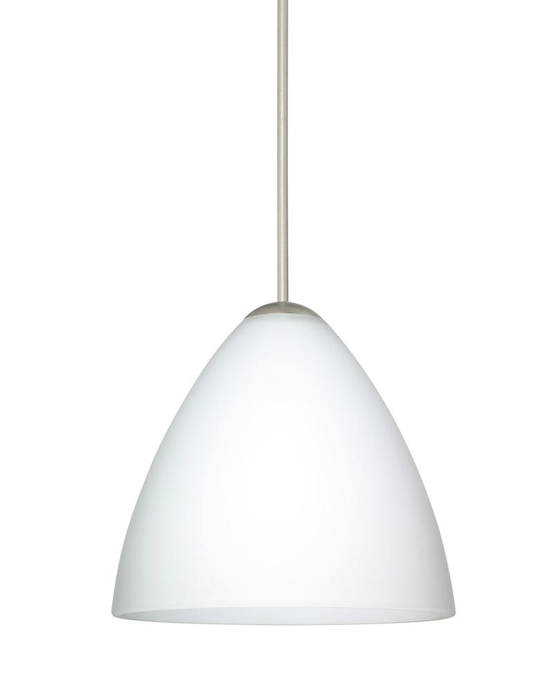 Besa Pendant Mia Satin Nickel Opal Matte 1x5W LED