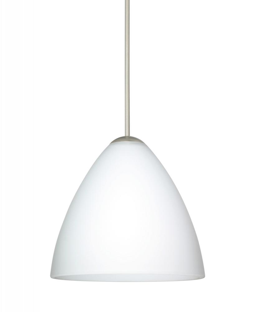 Besa Pendant Mia Satin Nickel Opal Matte 1x5W LED