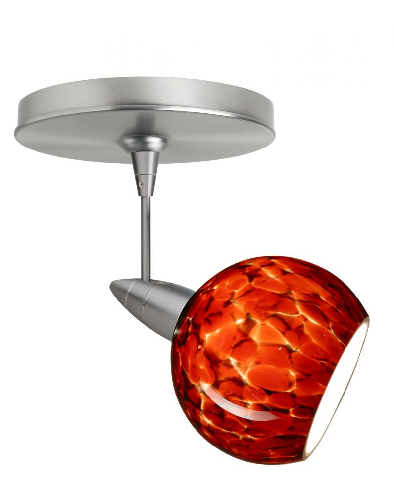 Besa Spotlight Palla 3 Satin Nickel Garnet 1x35W Halogen Mr11