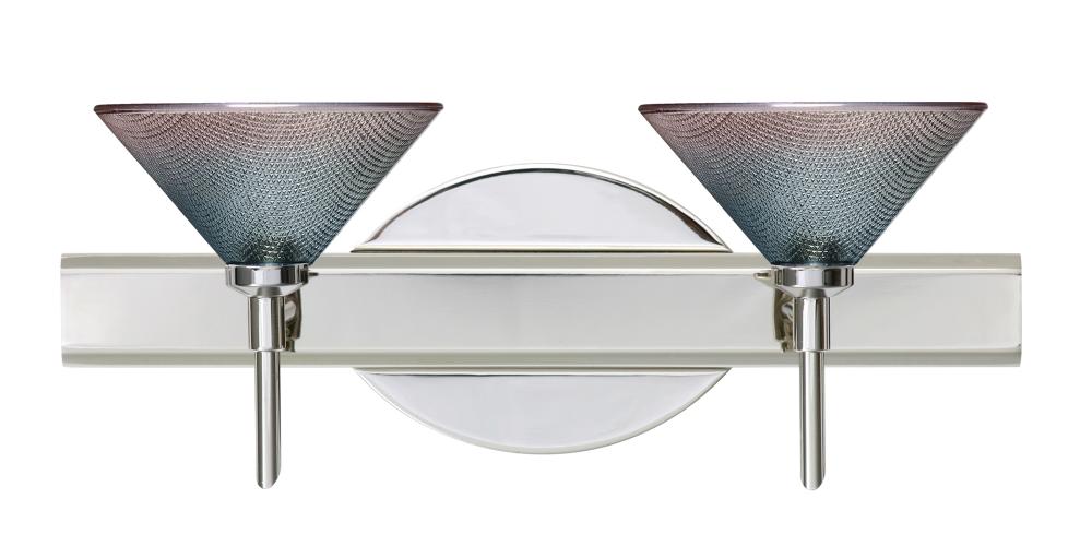 Besa Wall Kona Chrome Bi-Color 2x5W LED