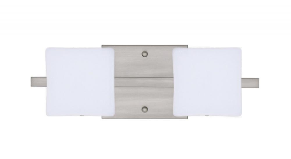 Besa Wall Alex Satin Nickel Opal Matte 2x50W G9