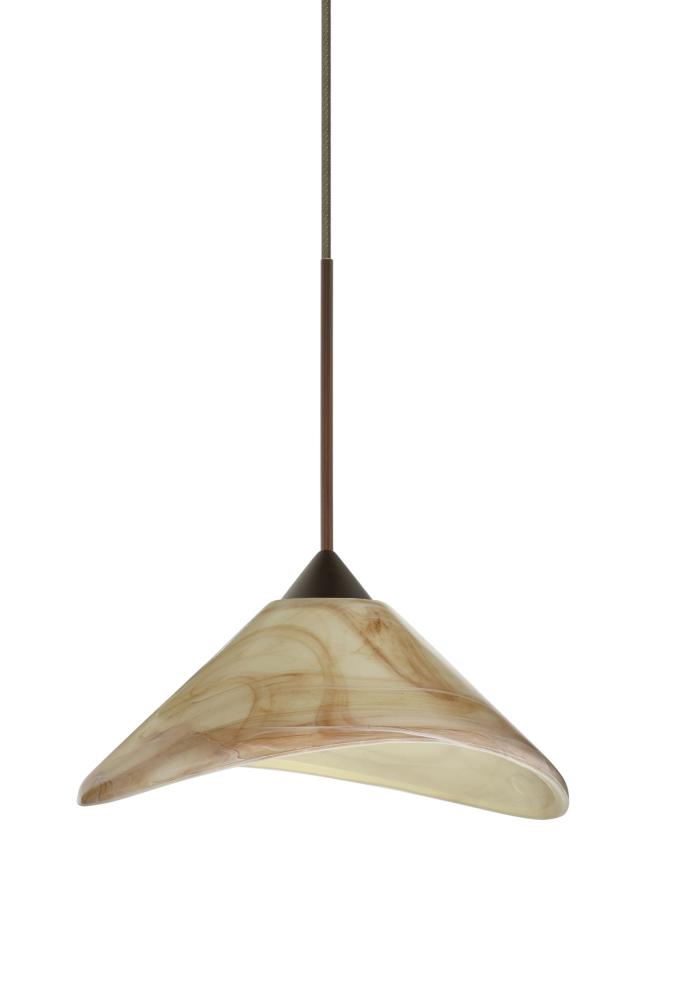 Besa Pendant Hoppi Bronze Mocha 1x50W Halogen