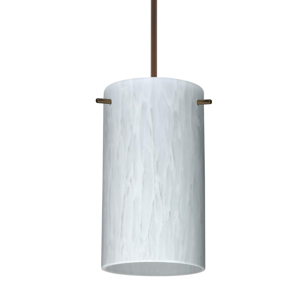 Besa Stilo 7 Pendant Bronze Carrera 1x50W Halogen, 15Ft. Cord