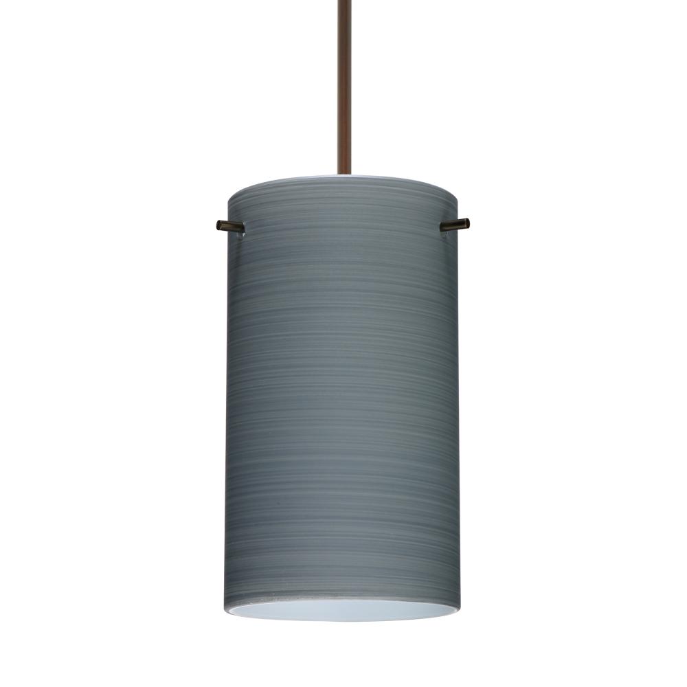 Besa Stilo 7 Pendant Bronze Titan 1x50W Halogen, 15Ft. Cord