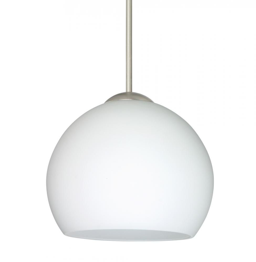 Besa Pendant Palla 5 Satin Nickel Opal Matte 1x5W LED