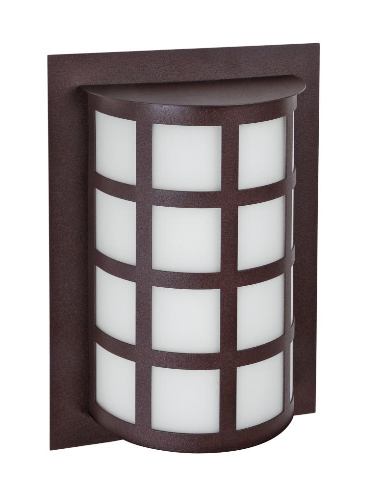 Besa Outdoor Scala 13 Bronze White Acrylic 1x8W LED