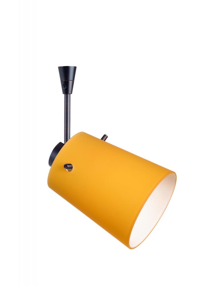 Besa Spotlight With 12&#34; Stem Tammi 3 Bronze Apricot Matte 1x50W Halogen Mr16
