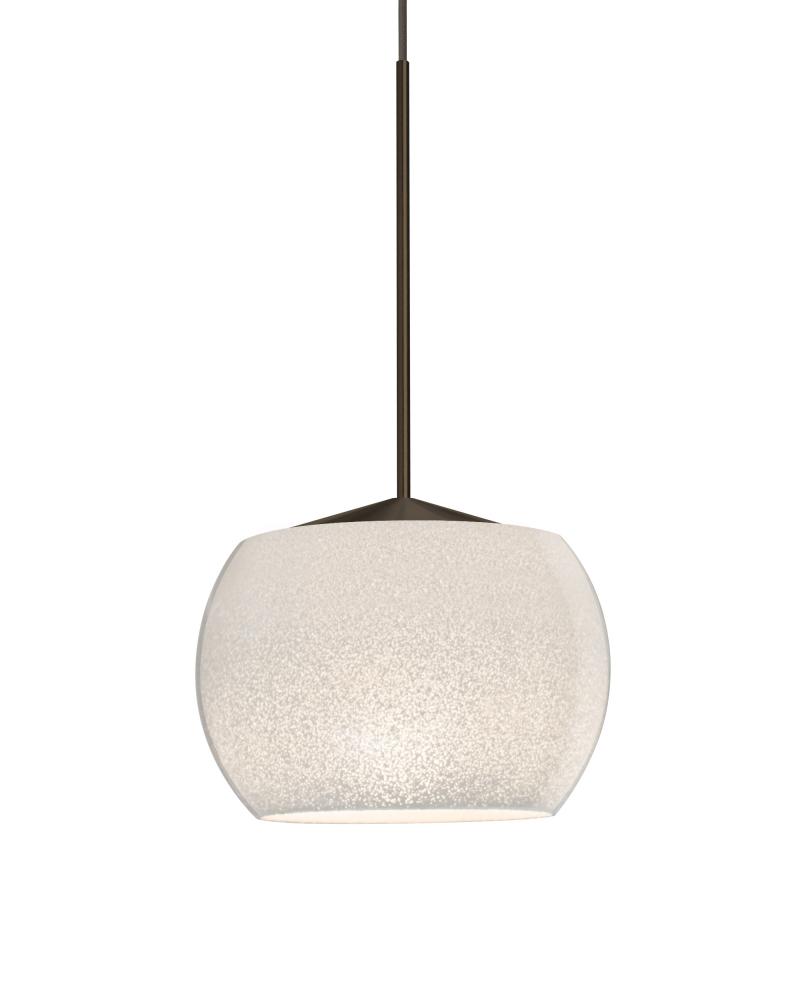 Besa, Keno Cord Pendant for Multiport Canopy, White Sand, Bronze Finish, 1x3W LED