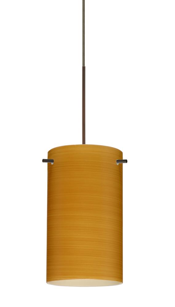 Besa Pendant Stilo 7 Bronze Oak 1x50W GY6.35