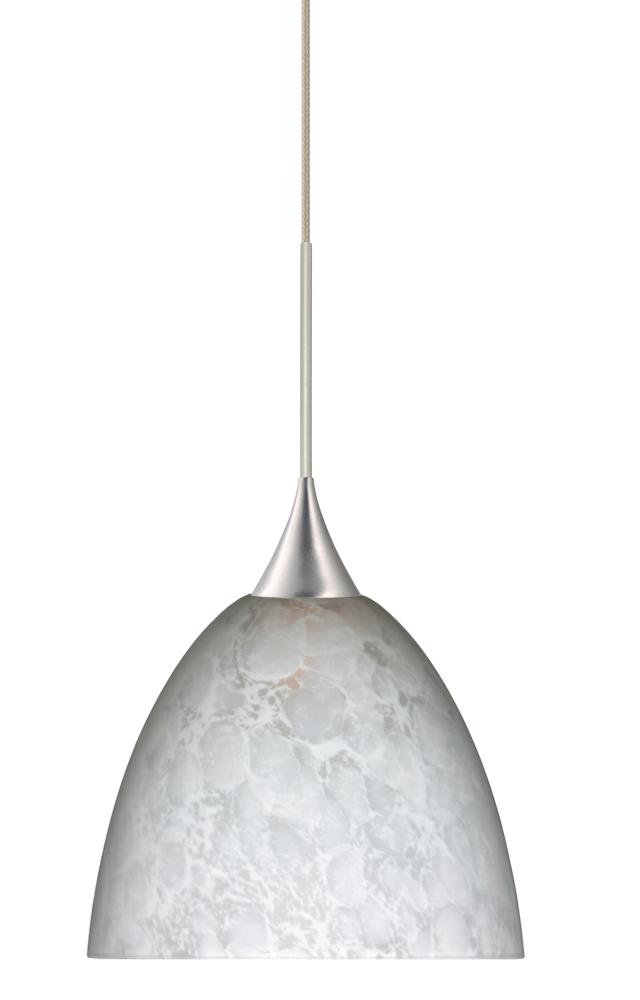 Besa Pendant Sasha Satin Nickel Carrera 1x50W GY6.35