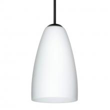 Besa Lighting 1JT-151107-BK - Besa Riva 9 Pendant Black Opal Matte 1x75W MAX E26 Base