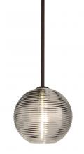 Besa Lighting 1TT-461602-LED-BR - Besa Kristall 8 Pendant Bronze Smoke 1x9W LED