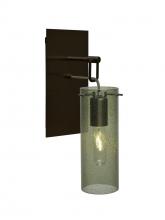 Besa Lighting 1WP-JUNI10MS-BR - Besa Juni 10 Wall Pendant, Moss Bubble, Bronze Finish, 1x60W Medium Base