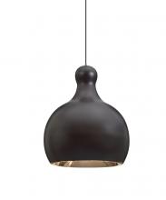 Besa Lighting 1XT-FELIX-LED-BR - Besa, Felix Cord Pendant, Bronze Finish, 1x9W LED