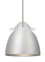 Besa Lighting 1TT-TUNE-SN - Besa Tune Pendant, Satin Nickel Finish, 1x60W Medium Base