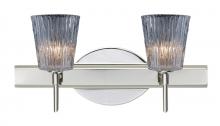 Besa Lighting 2SW-512500-CR - Besa Wall Nico 4 Chrome Clear Stone 2x40W G9