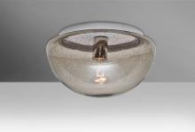 Besa Lighting 8490SMC - Costaluz, 8490 Series Ceiling, Smoke Bubble,  Finish, 1x100W Incandescent