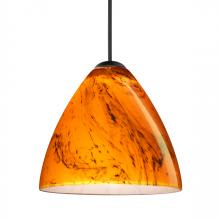 Besa Lighting RXP-1779HB-LED-BK - Besa Pendant Mia, Black Finish, Habanero 1x5W LED