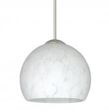 Besa Lighting RXP-565819-LED-SN - Besa Pendant Palla 5 Satin Nickel Carrera 1x5W LED