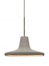 Besa Lighting RXP-MODUSTN-LED-BR - Besa Modus Cord Pendant, Tan, Bronze Finish, 1x9W LED