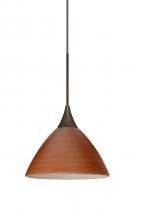 Besa Lighting X-1743CH-BR - Besa Pendant For Multiport Canopy Domi Bronze Cherry 1x50W Halogen