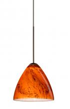 Besa Lighting X-1779HB-LED-BR - Besa Pendant For Multport Canopy Mia Bronze Habanero 1x5W LED