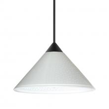 Besa Lighting X-282453-LED-BK - Besa Pendant For Multiport Canopy Kona, Black Finish, White Starpoint 1x5W LED