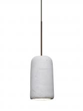 Besa Lighting XP-GLIDENA-LED-BR-L - Besa Glide Cord Pendant, Natural, Bronze Finish, 1x2W LED, 15Ft. Cord