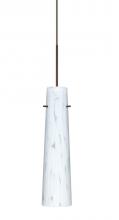 Besa Lighting 1XT-567419-BR - Besa Camino Pendant Bronze Carrera 1x50W Halogen