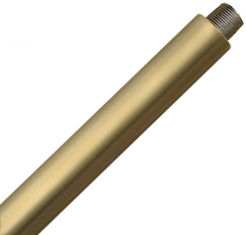 9.5&#34; Extension Rod in Warm Brass