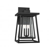 Savoy House 5-2023-BK - Denver 3-Light Outdoor Wall Lantern in Matte Black