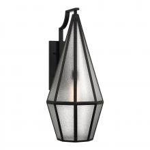 Savoy House 5-708-BK - Peninsula 1-Light Outdoor Wall Lantern in Matte Black