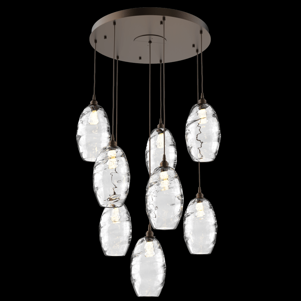 Ellisse Round 8pc Multi-Pendant