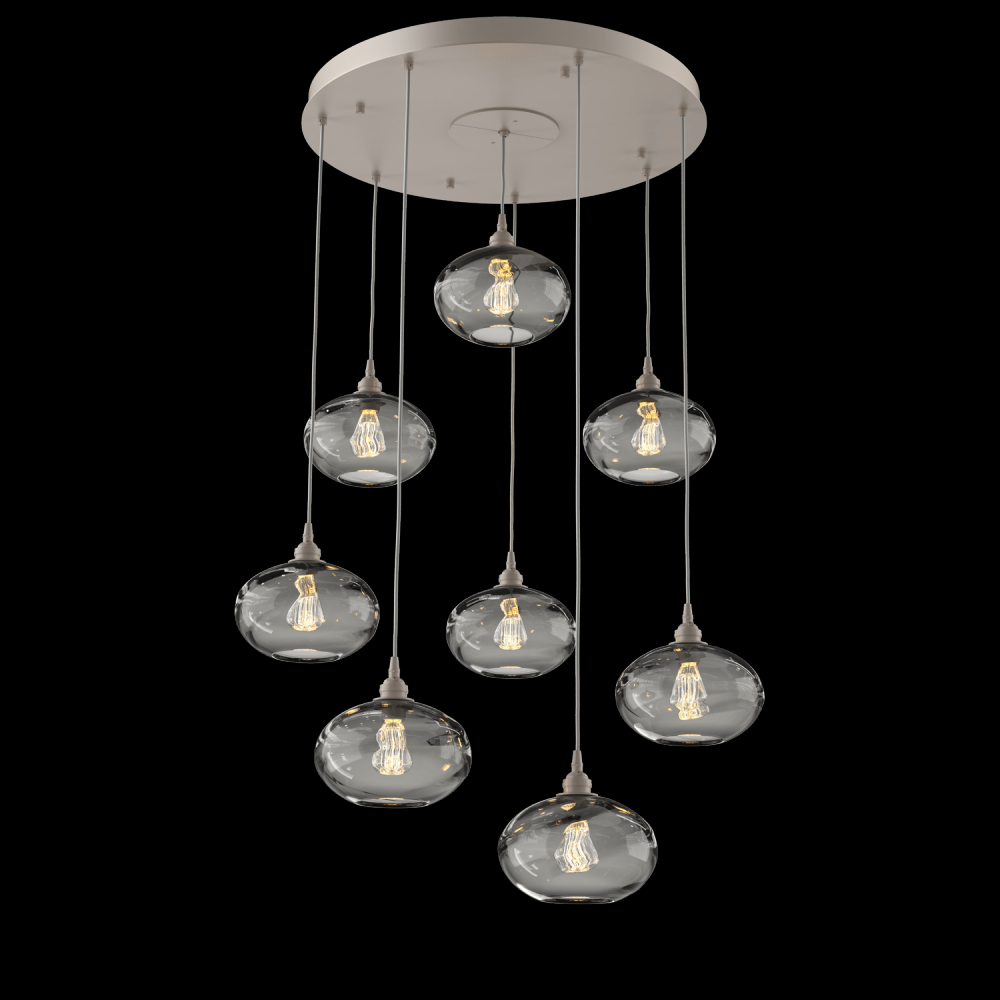 Coppa Round 8pc Multi-Pendant