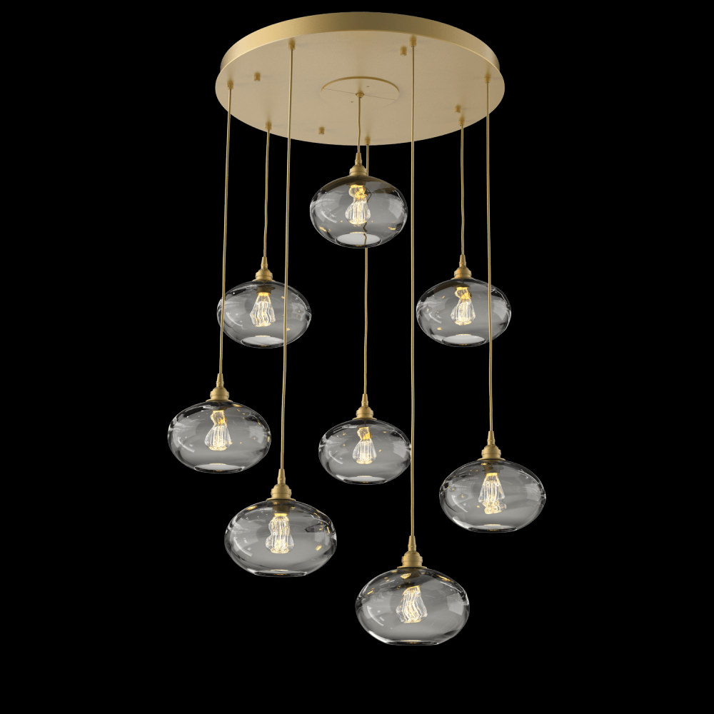 Coppa Round 8pc Multi-Pendant