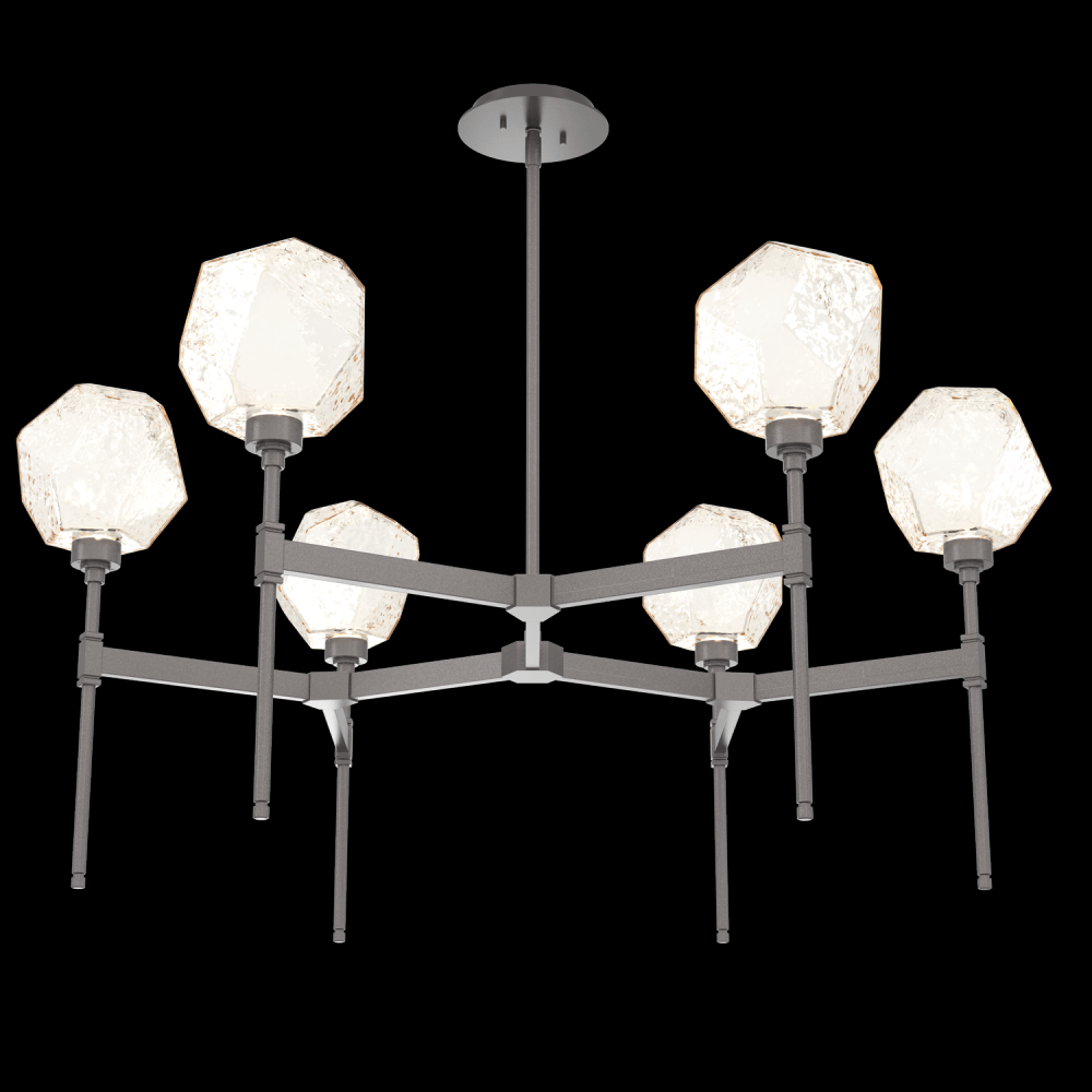 Gem Round Chandelier-39-Graphite