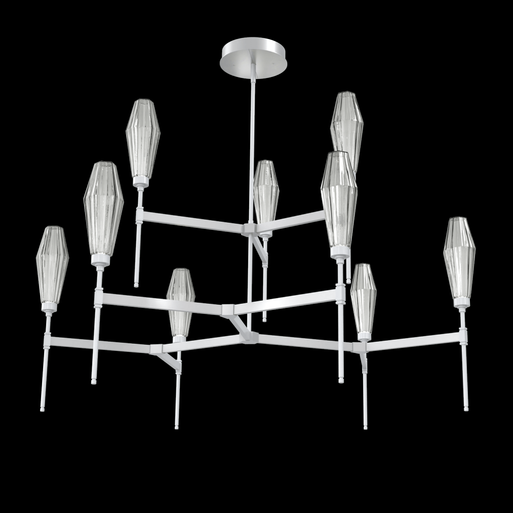 Aalto Round Belvedere Chandelier-54-Classic Silver