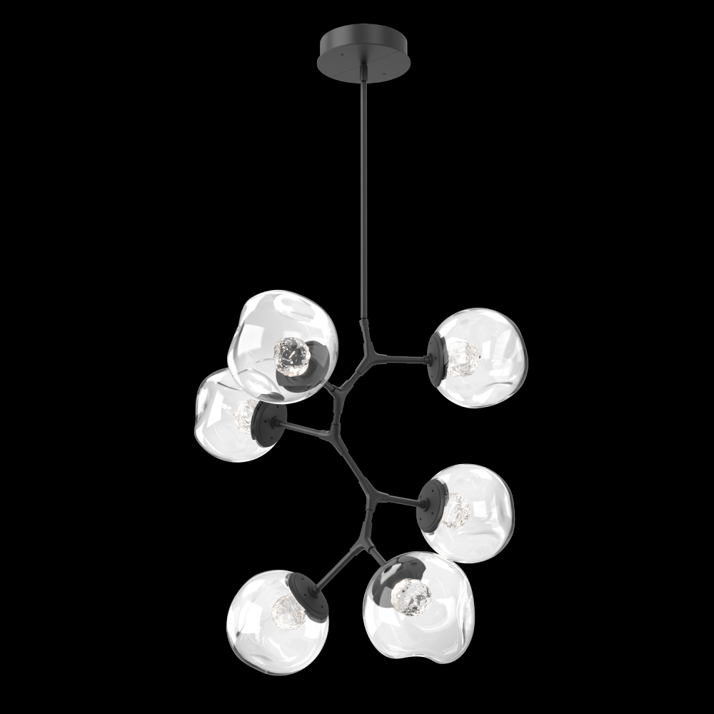 Luna 6pc Vine-Matte Black-Floret Inner