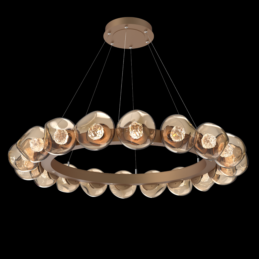 Luna Radial Ring Chandelier