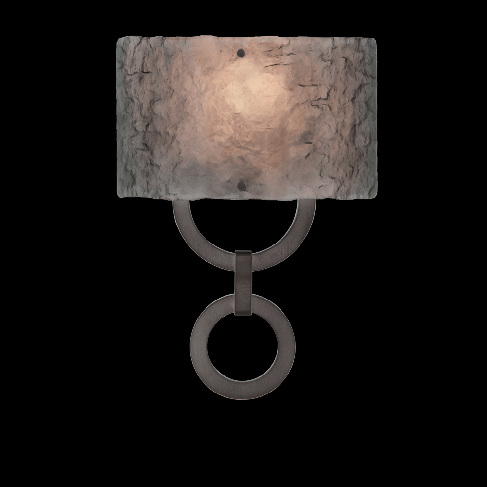 Carlyle Round Link Cover Sconce-0D 11&#34;