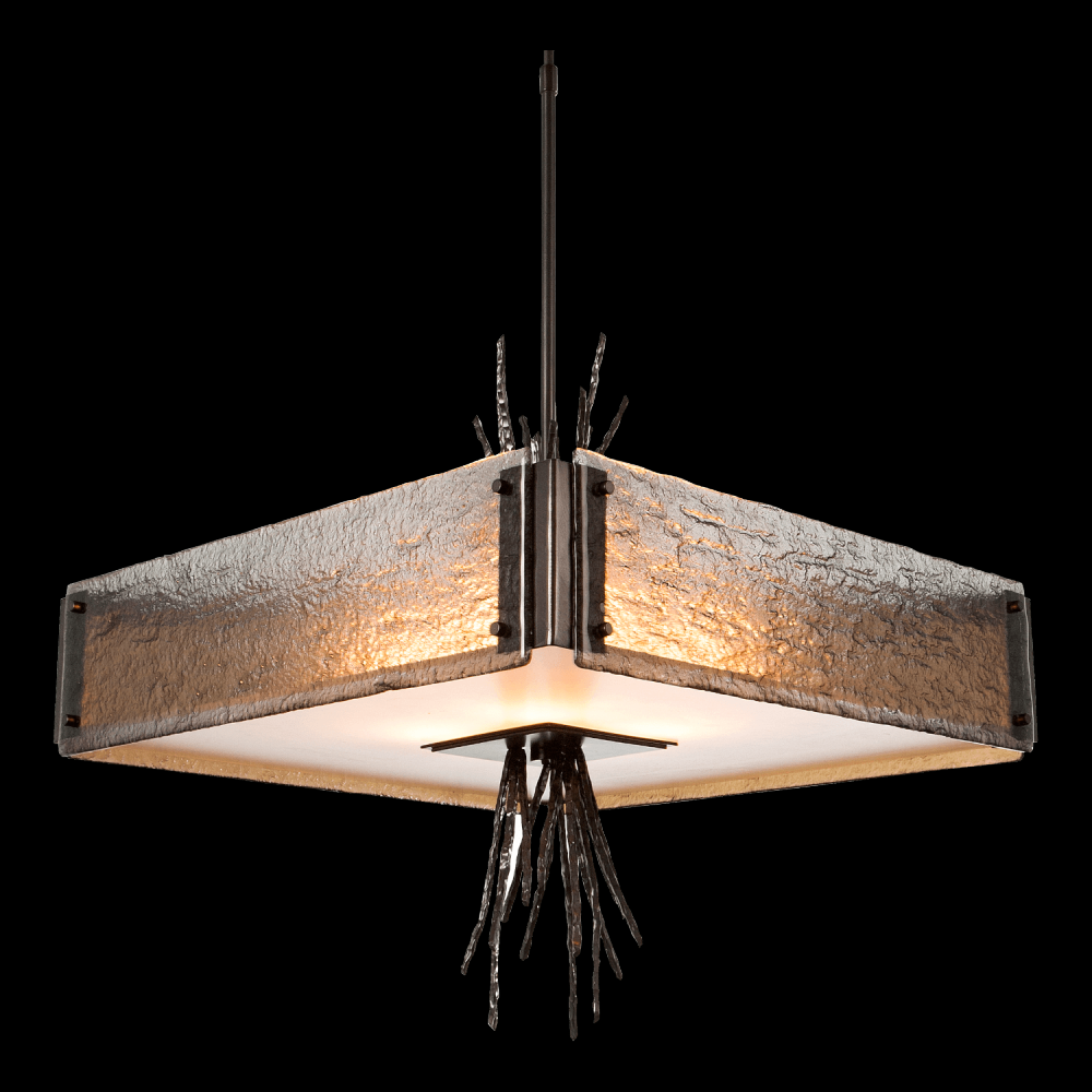 Ironwood Square Chandelier-0D 24&#34;