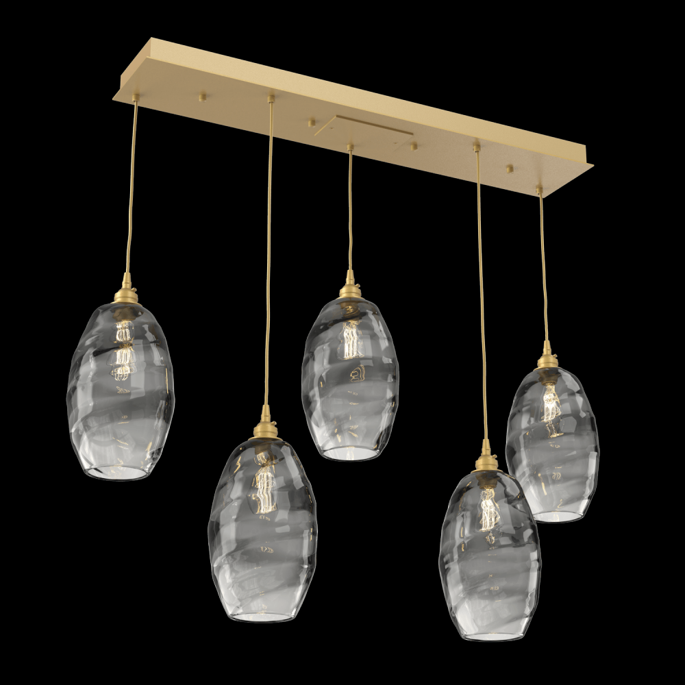 Ellisse Linear 5pc Multi-Pendant