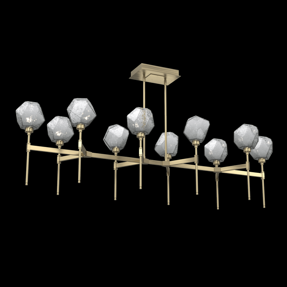 Gem Linear Belvedere Suspension-69-Heritage Brass