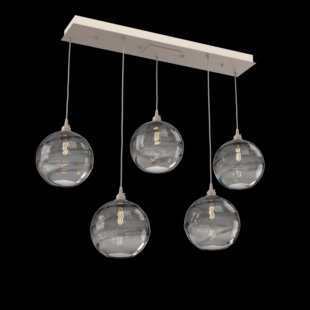 Terra Linear 5pc Multi-Pendant