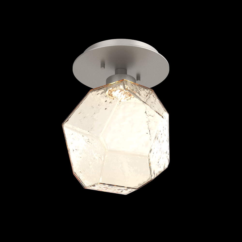 Single Glass Sconce & Flush Mount - Gem